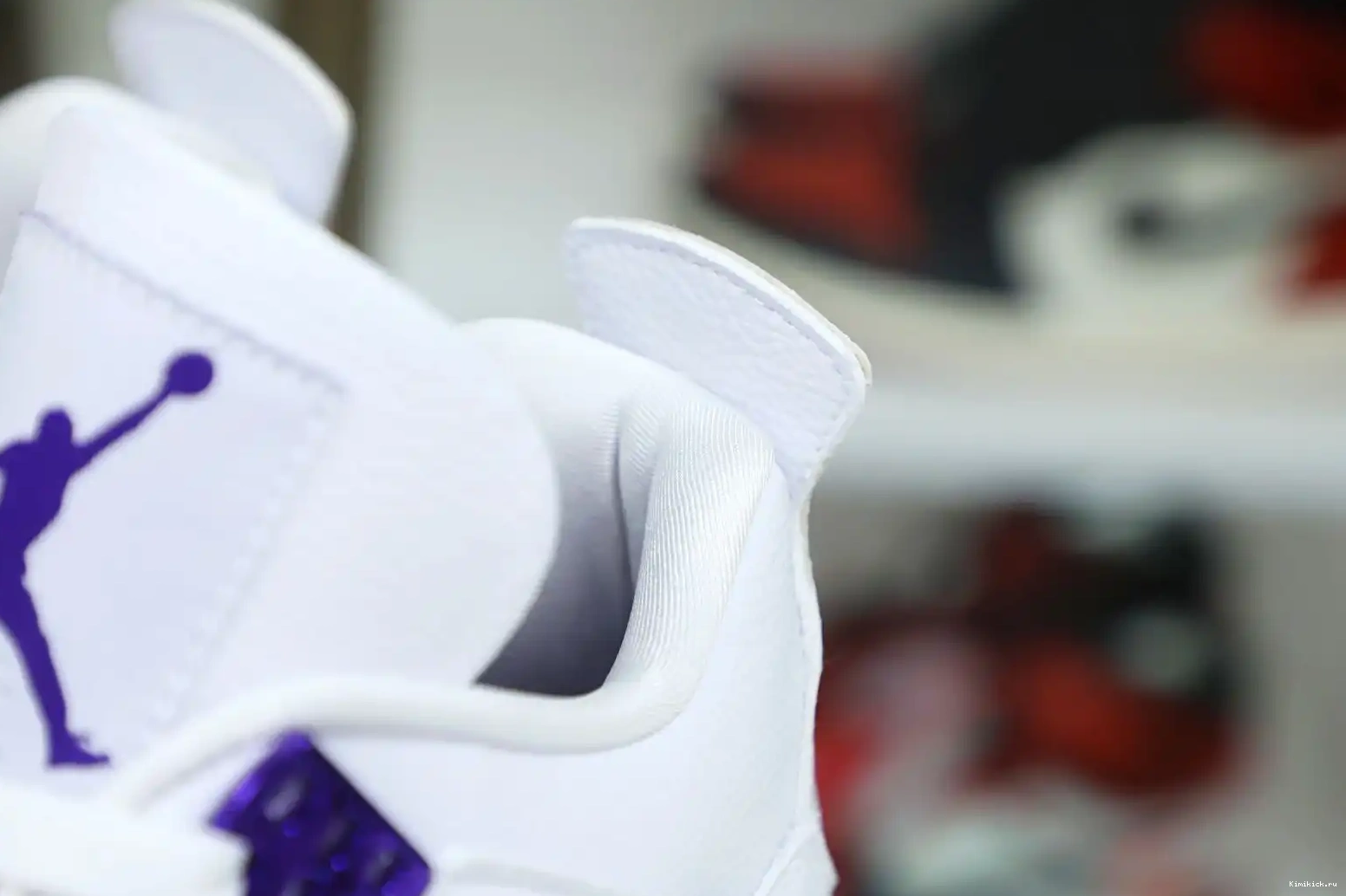 4 METALLIC AIR JORDAN Kimikick PURPLE 0616